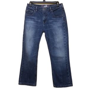 Vintage Silver Jeans Cropped Capri Denim Jeans size 28